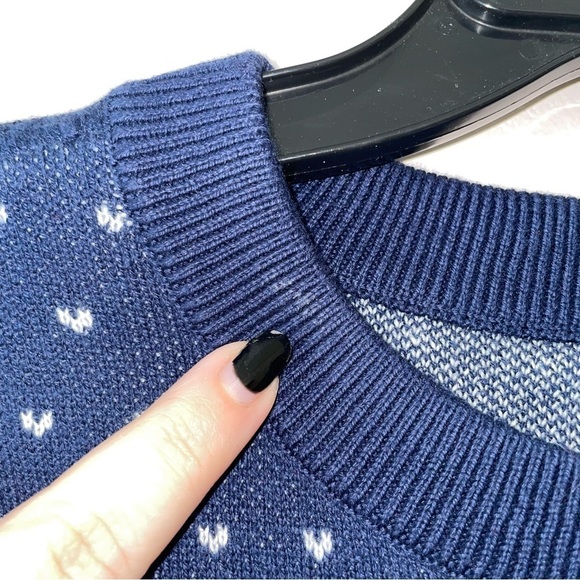 Charter Club Petite Fair Isle Scottish Terrier Crew Neck Sweater Size XL Petite - Picture 3 of 9